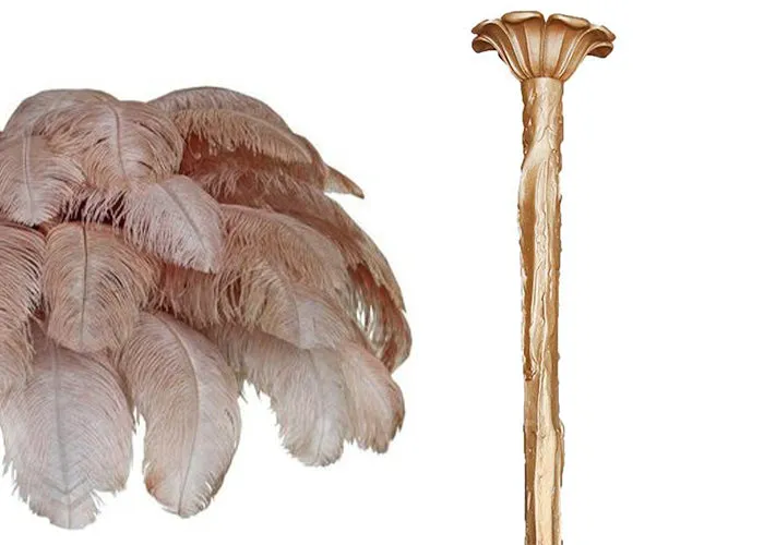 Ostrich Feather Chandeliers