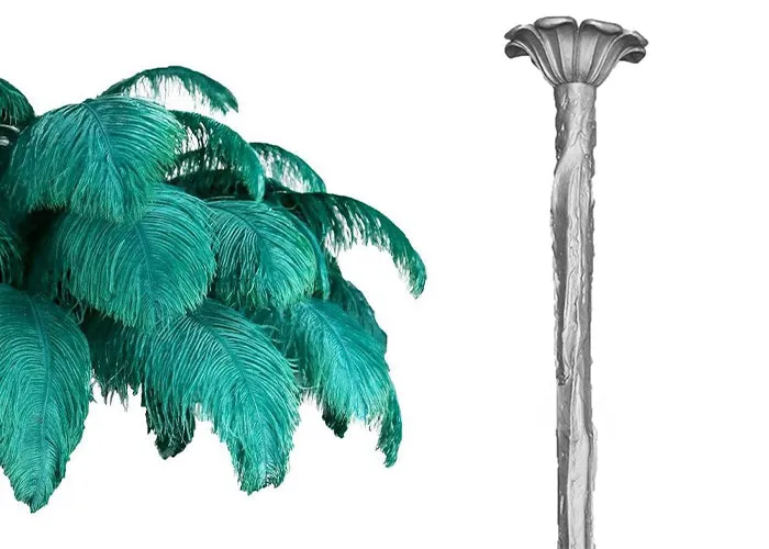 Ostrich Feather Chandeliers