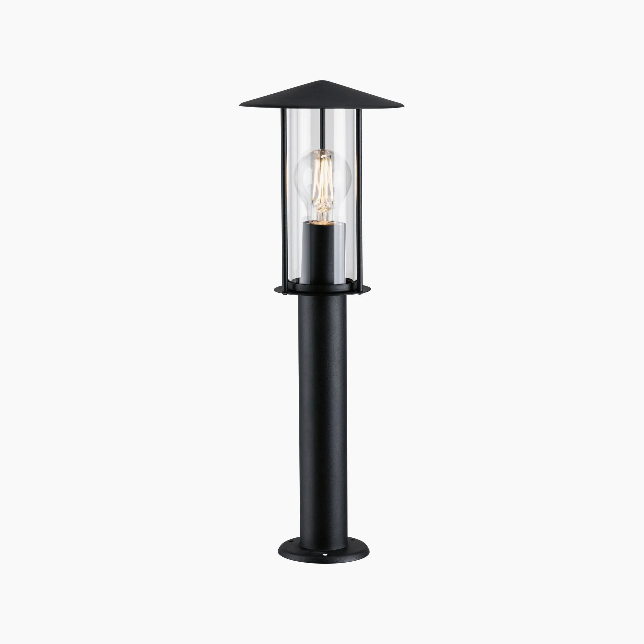 Outdoor Classic 15W LED Bollard Light in Dark Grey