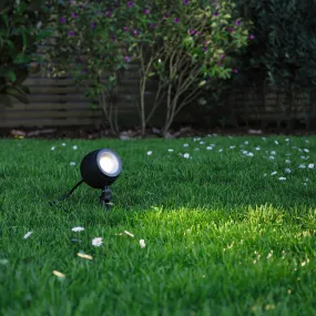 Plug & Shine Outdoor Kikolo 7.2W LED 20 degrees Garden Spotlight in Anthracite