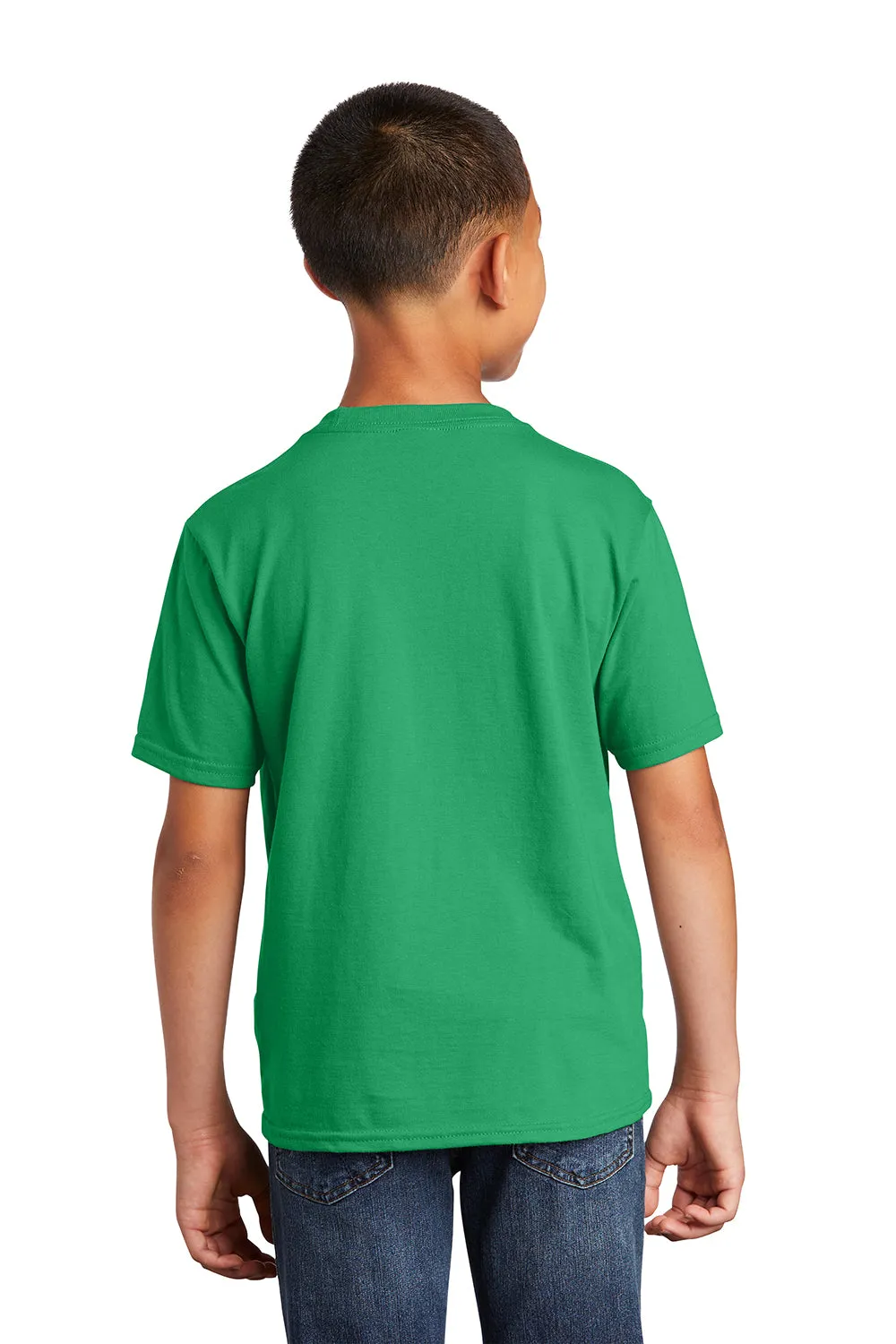 Port & Company Youth Fan Favorite Short Sleeve Crewneck T-Shirt - Athletic Kelly Green