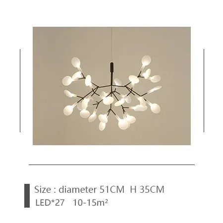 Post-modern Nordic Ring Chandelier for Living Room