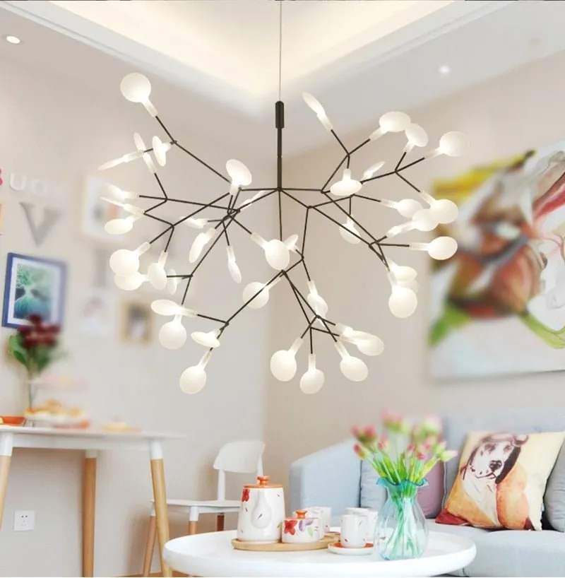 Post-modern Nordic Ring Chandelier for Living Room