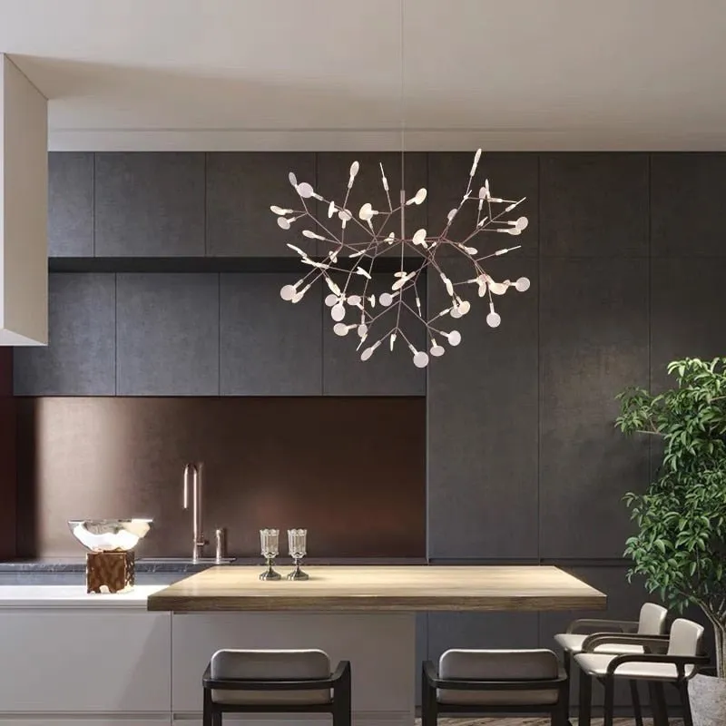 Post-modern Nordic Ring Chandelier for Living Room