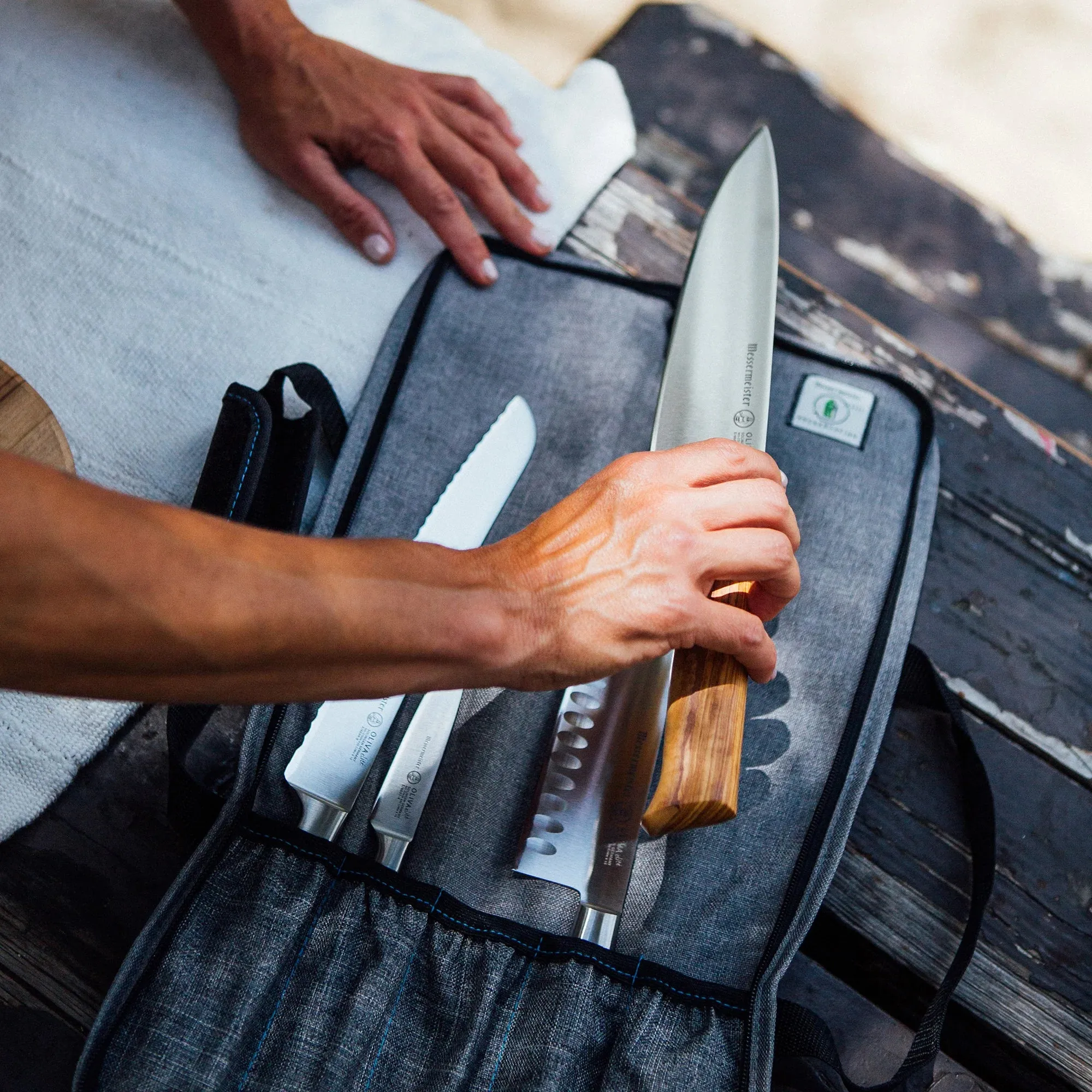 Preservation 5 Pocket Knife Roll