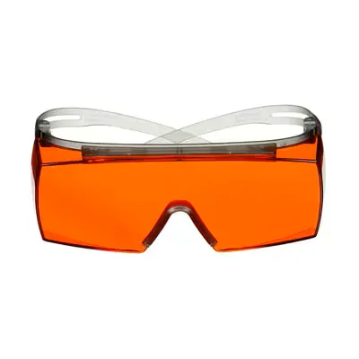 Protective Glasses - 3M™ SecureFit™ 3700 Series OTG Safety Glasses with Scotchgard™ Anti-Fog Coating, SF3706AS-GRY