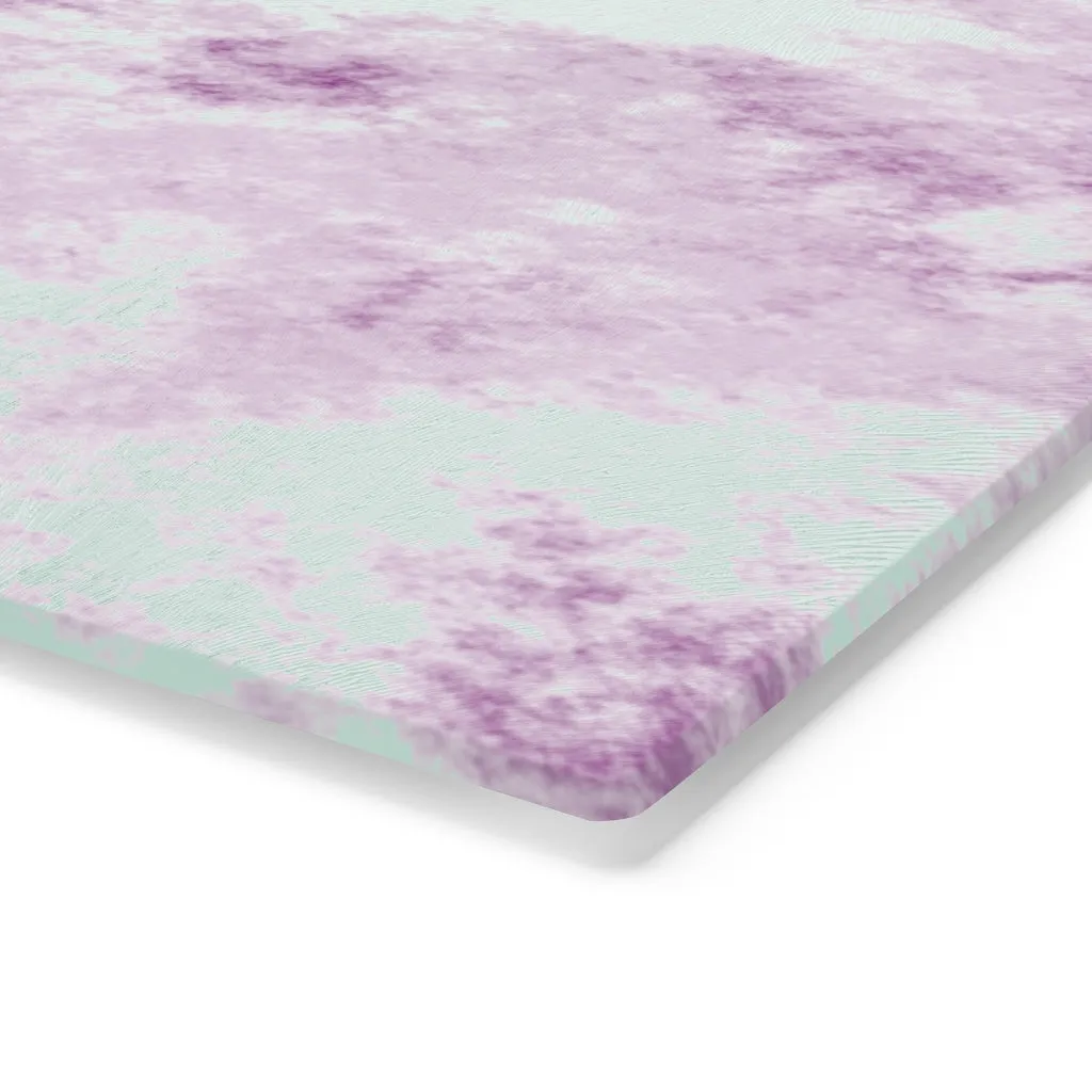 Purple Clouds Cutting Board