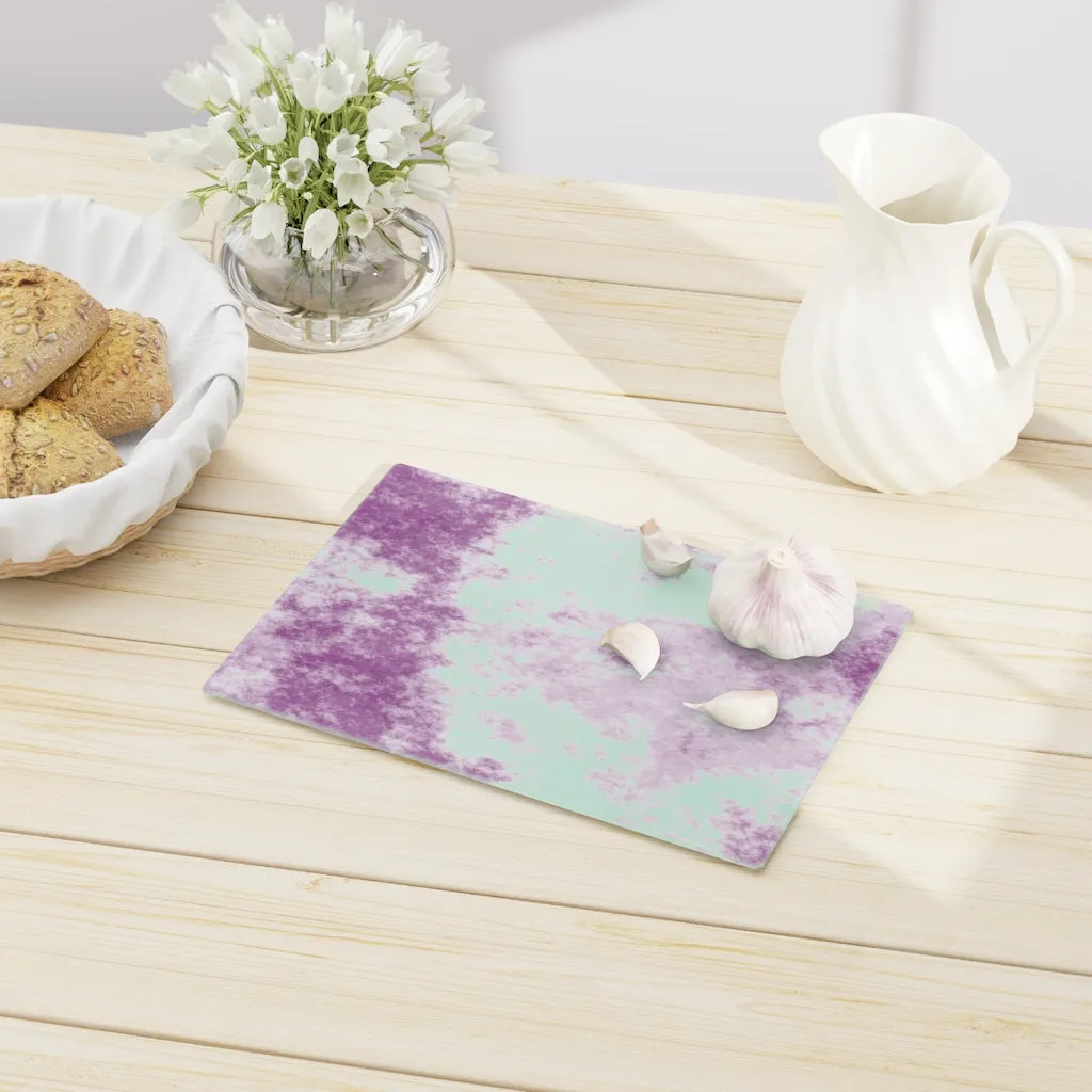 Purple Clouds Cutting Board