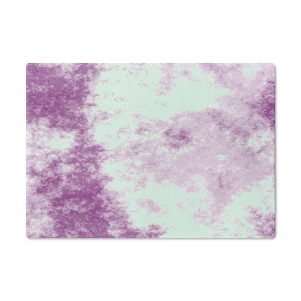 Purple Clouds Cutting Board