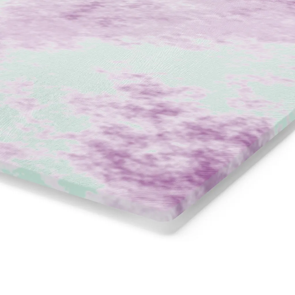 Purple Clouds Cutting Board