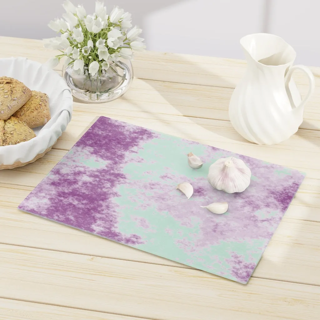 Purple Clouds Cutting Board