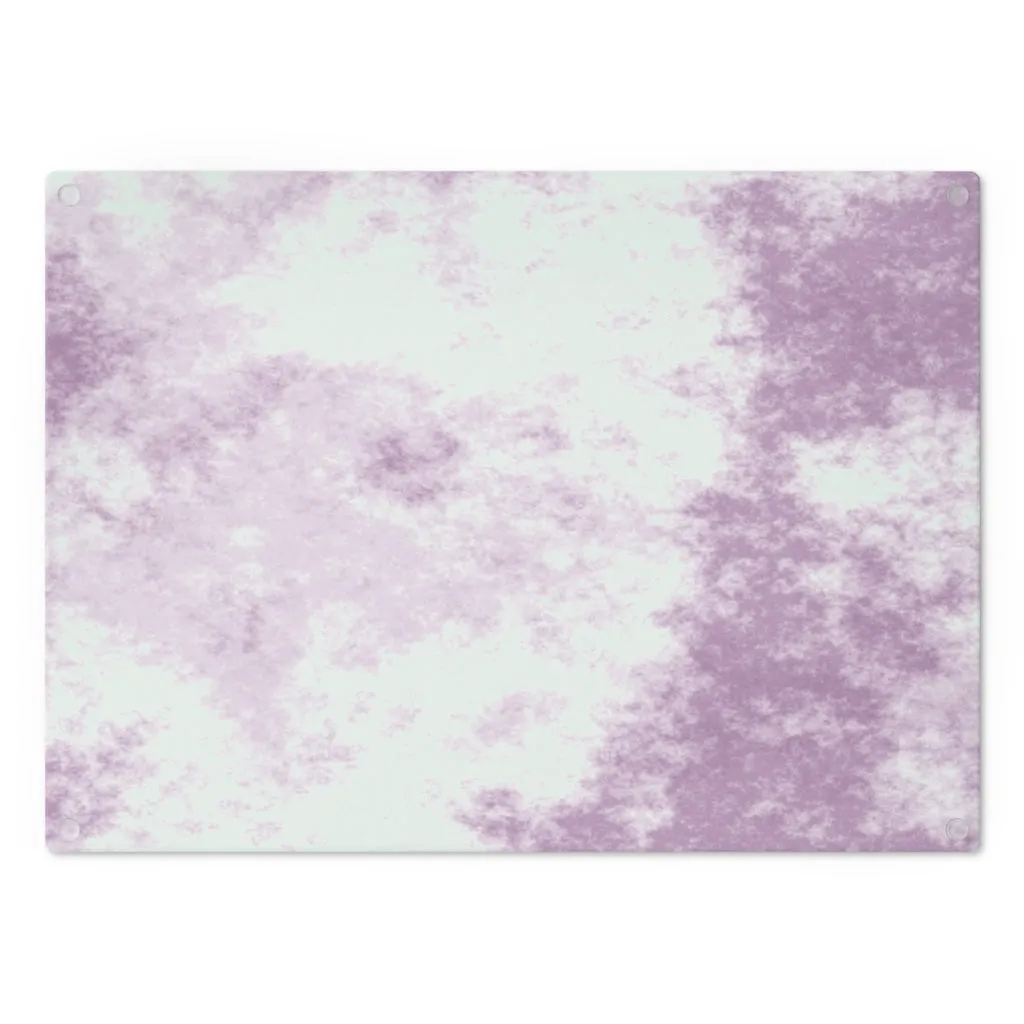 Purple Clouds Cutting Board