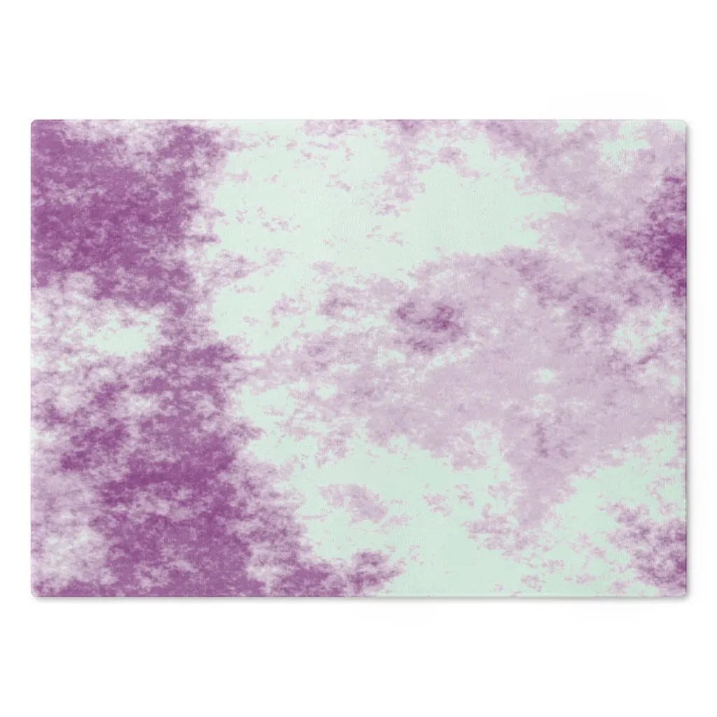 Purple Clouds Cutting Board