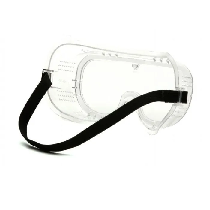 Pyramex G201 Perforated Goggle, Clear, 1 Each