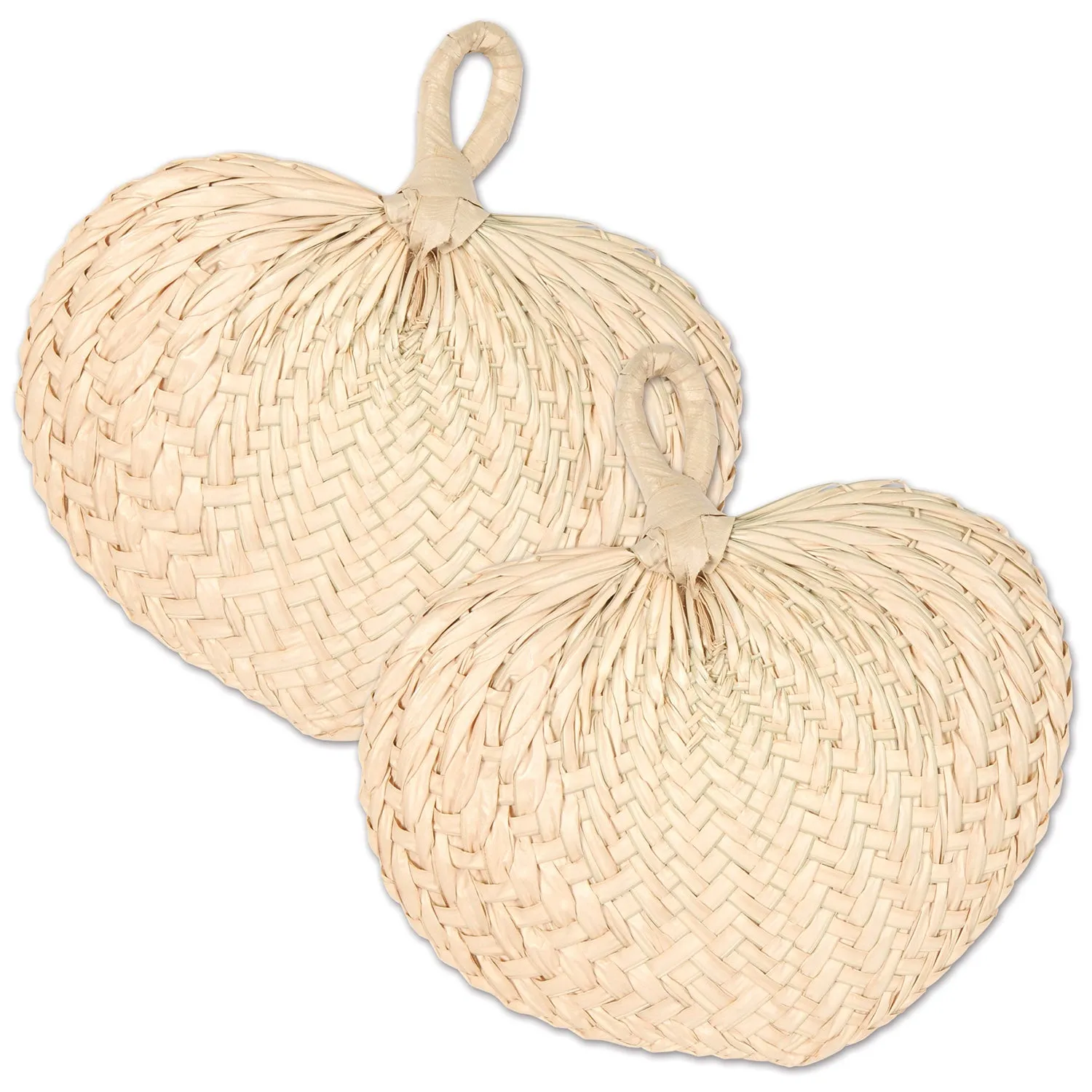 Raffia Fans 11in. 2Pk