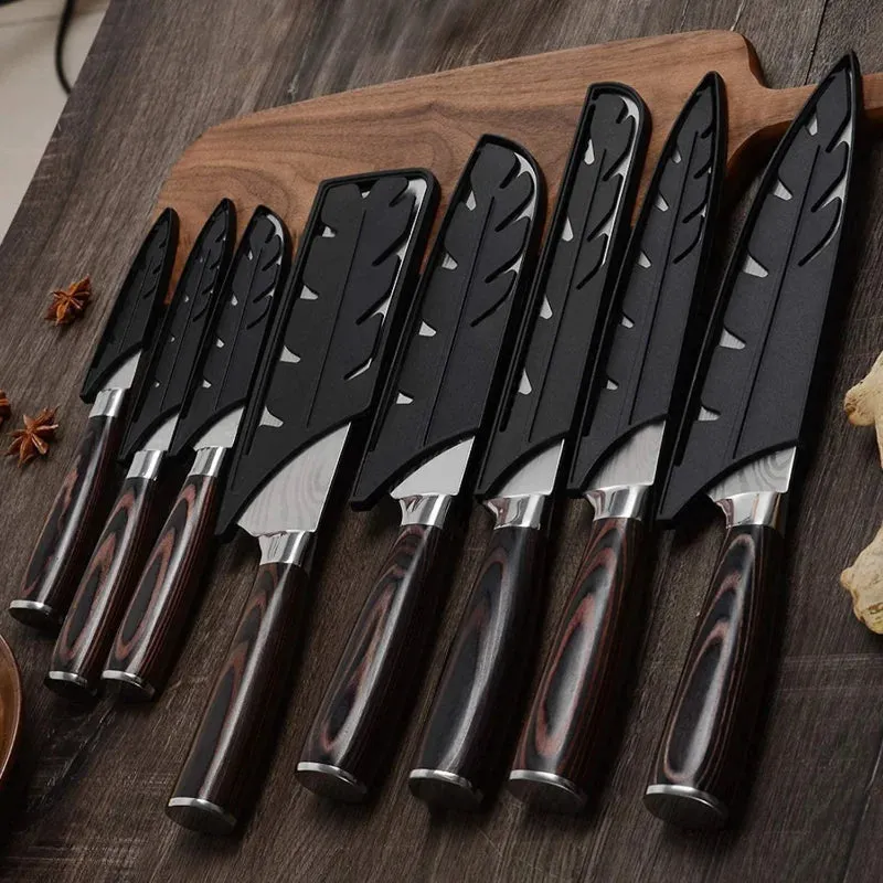 REYPO™ Japanese Master Chef 8-Piece Knife Set