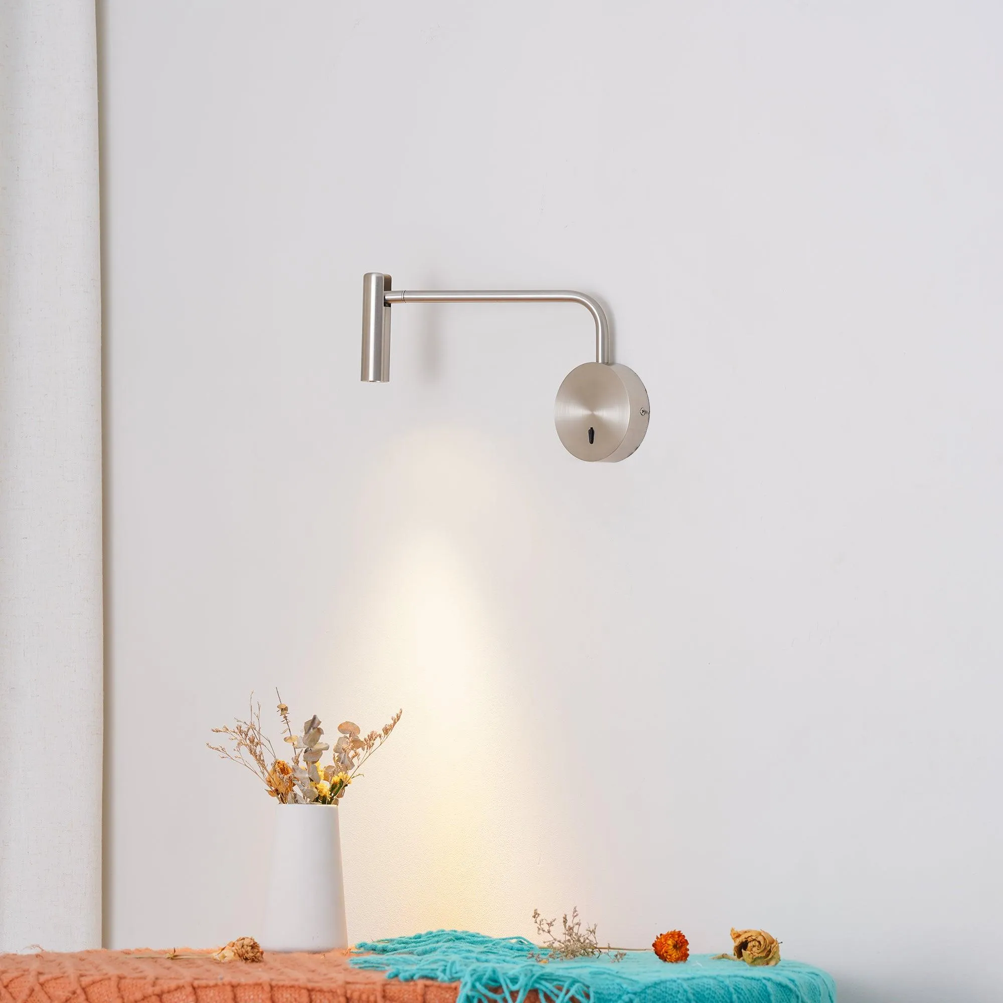 Rizo Reading Plug In Wall Lamp