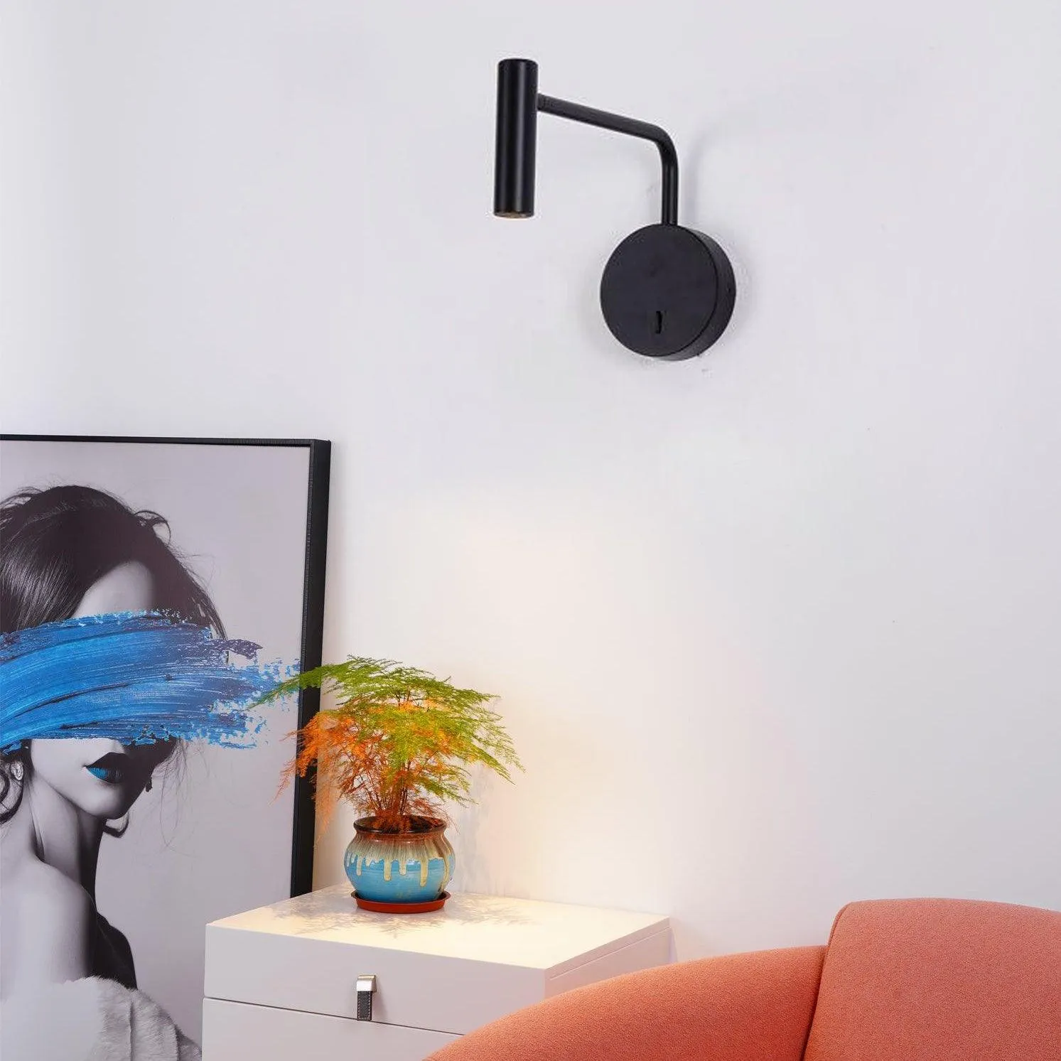 Rizo Reading Plug In Wall Lamp