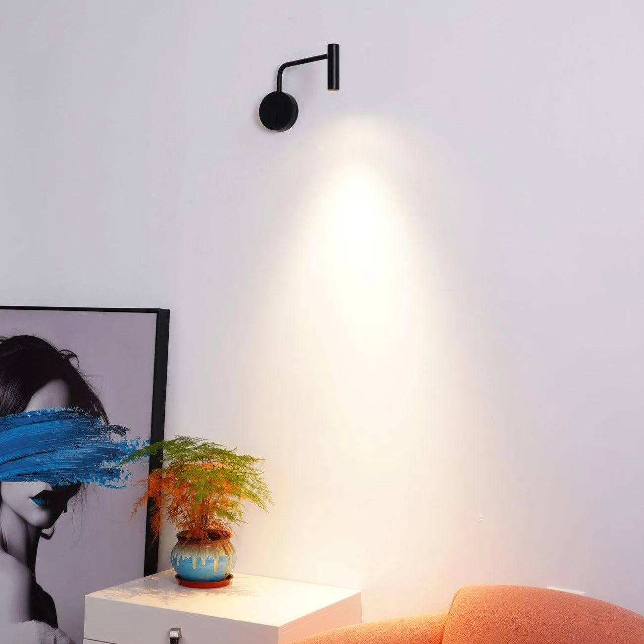 Rizo Reading Plug In Wall Lamp