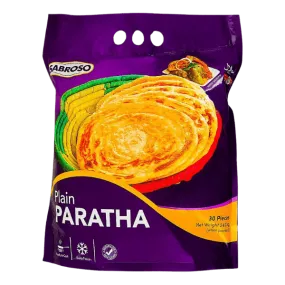 SABROSO PLAIN PARATHA 30PC 2400GM