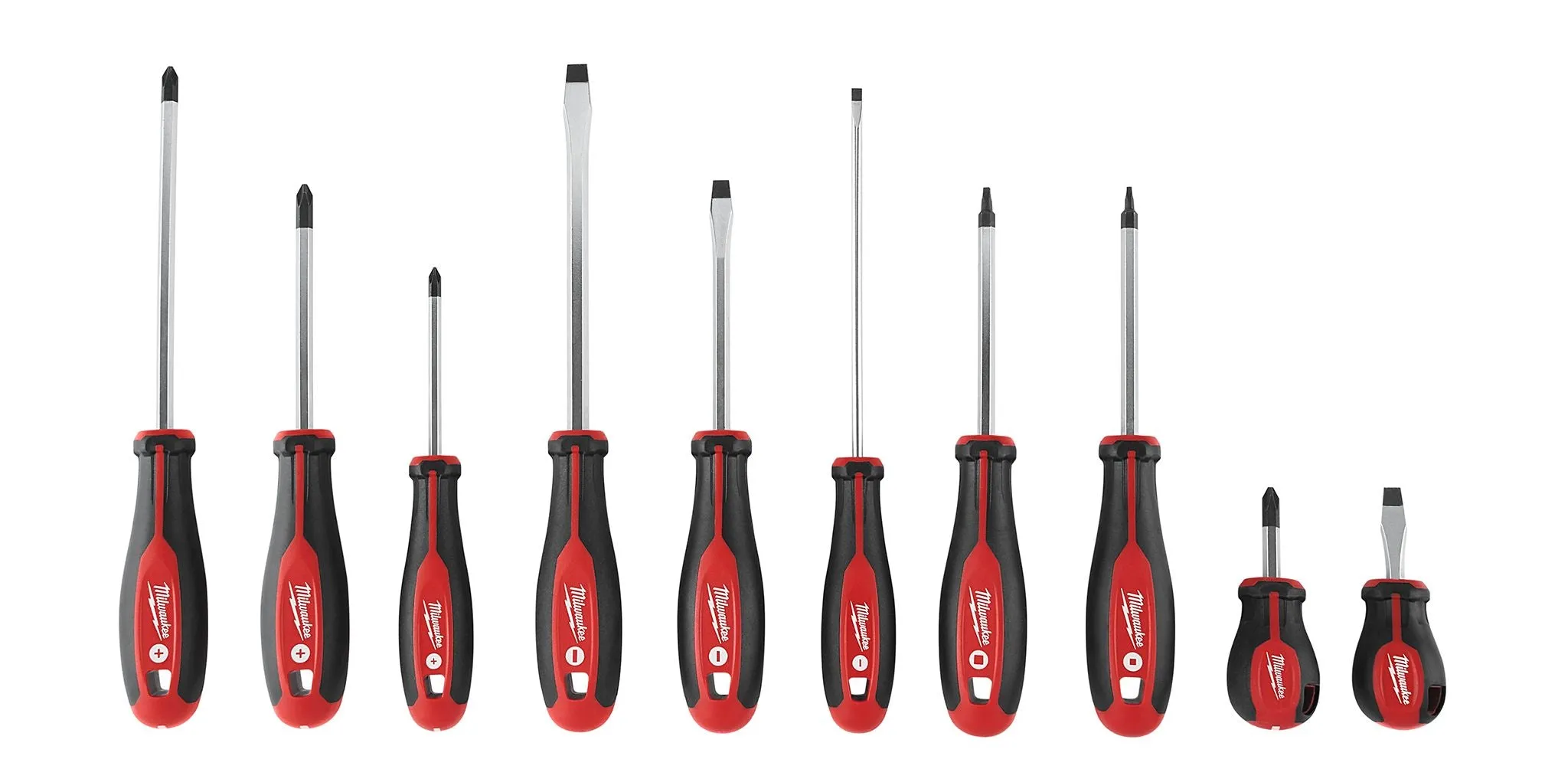 Screwdriver - Milwaukee 10PC Screwdriver Kit, 48-22-2710