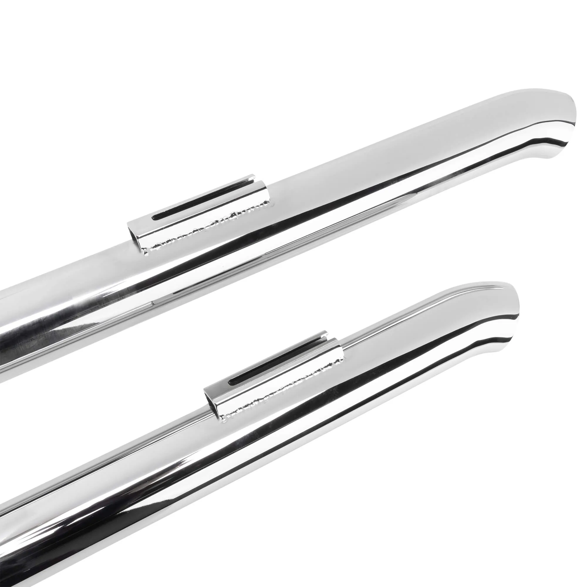 Shotgun Exhaust Pipes 1990-2003 Harley-Davidson Sportster XL Chrome