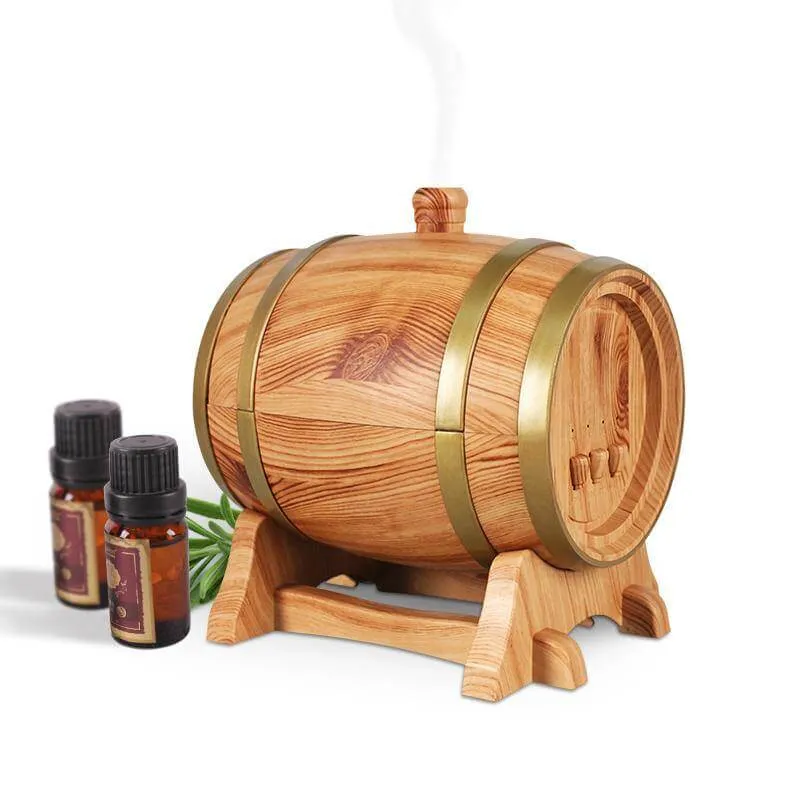 Smart Wine Barrel Aroma Diffuser  with Bluetooth Speaker