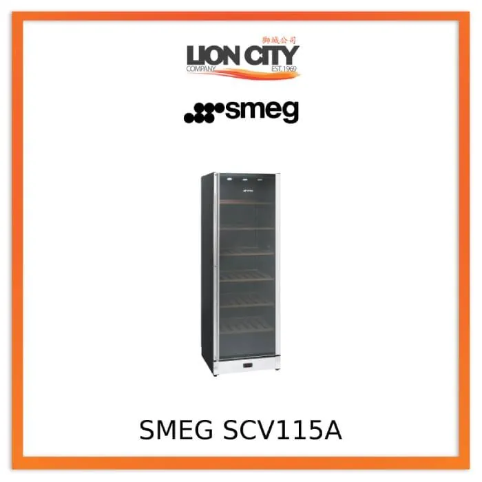 Smeg SCV115A Free standing Wine Cooler