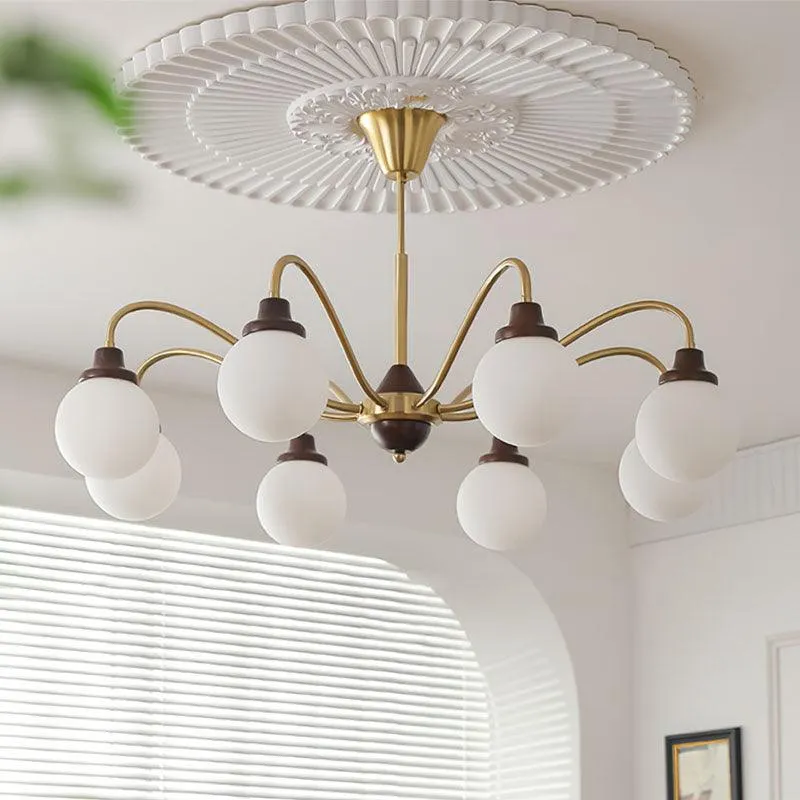 Solid Wood Magic Bean Chandelier