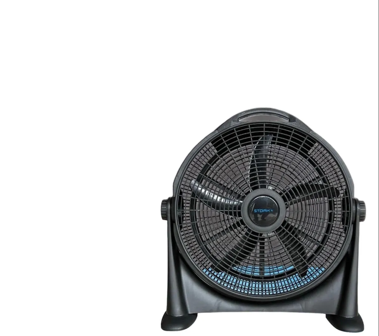 Stork Box Fan20 Inch 3 Speeds 70 W 5 Blades Black 