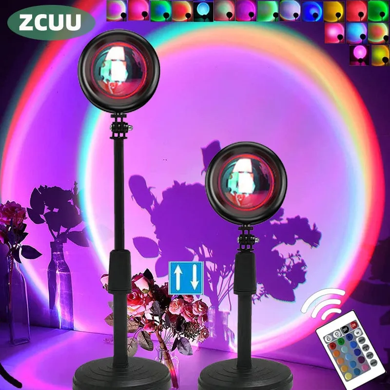 Sunset Projector Lamp Rainbow Atmosphere Projector