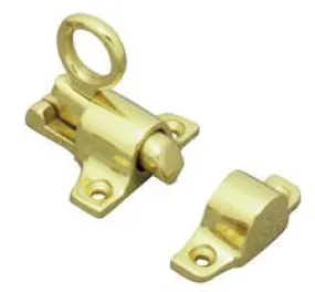 Superior Brass Fan Light Window Catch PB 55mm