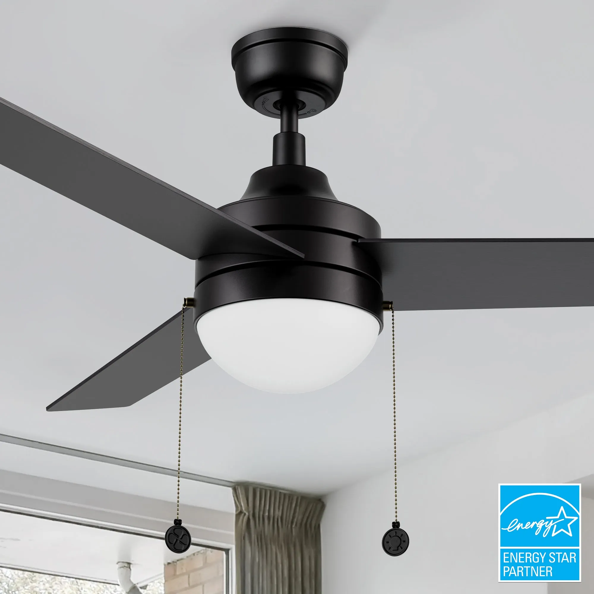 Terrassa 52 inch Ceiling Fan with LED Light and Pull Chain