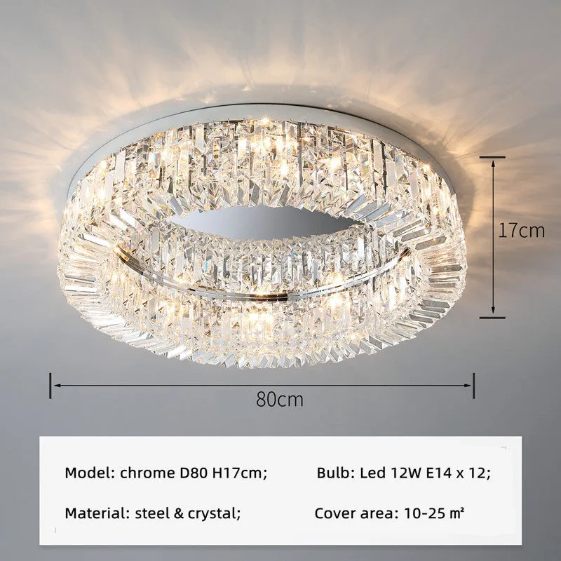 The La Rochelle | Post Modern Luxury Crystal Ceiling Light