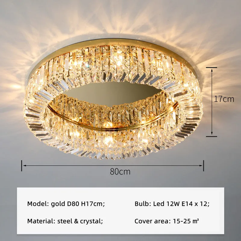 The La Rochelle | Post Modern Luxury Crystal Ceiling Light