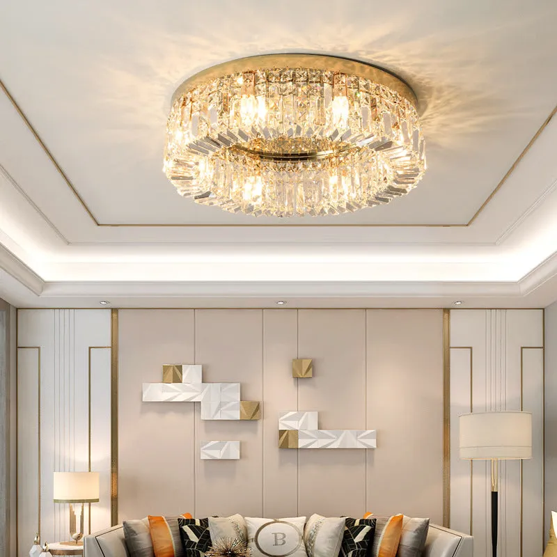 The La Rochelle | Post Modern Luxury Crystal Ceiling Light