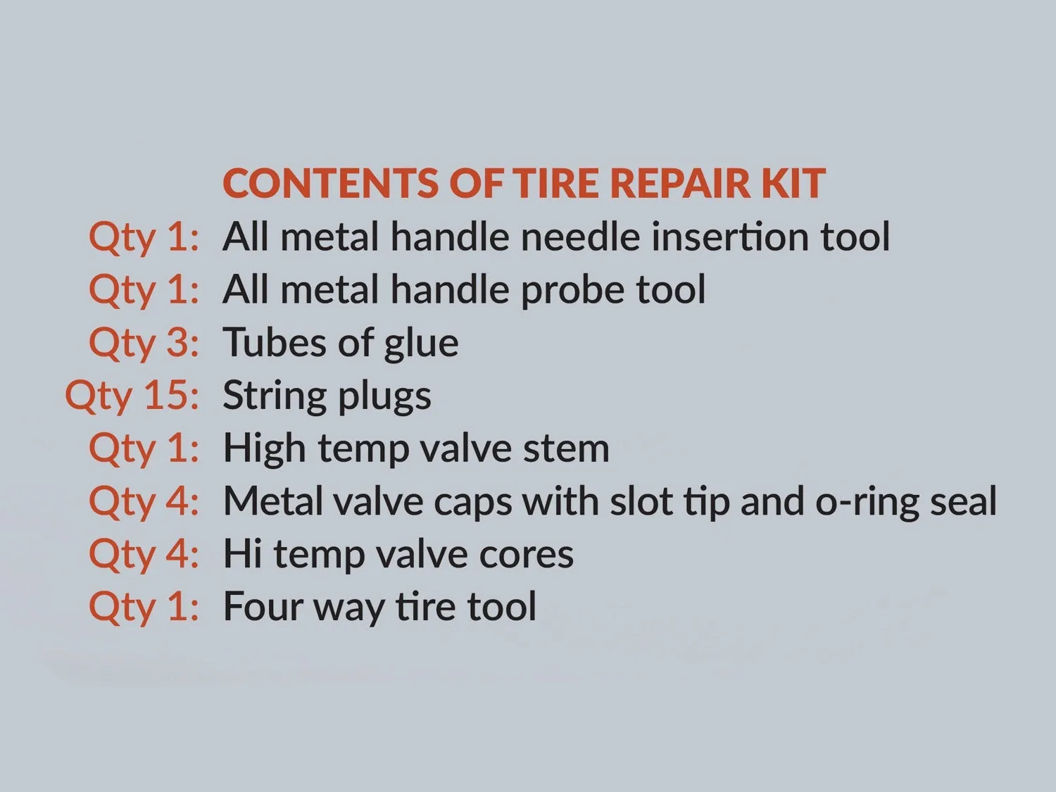 Tire Repair Kit