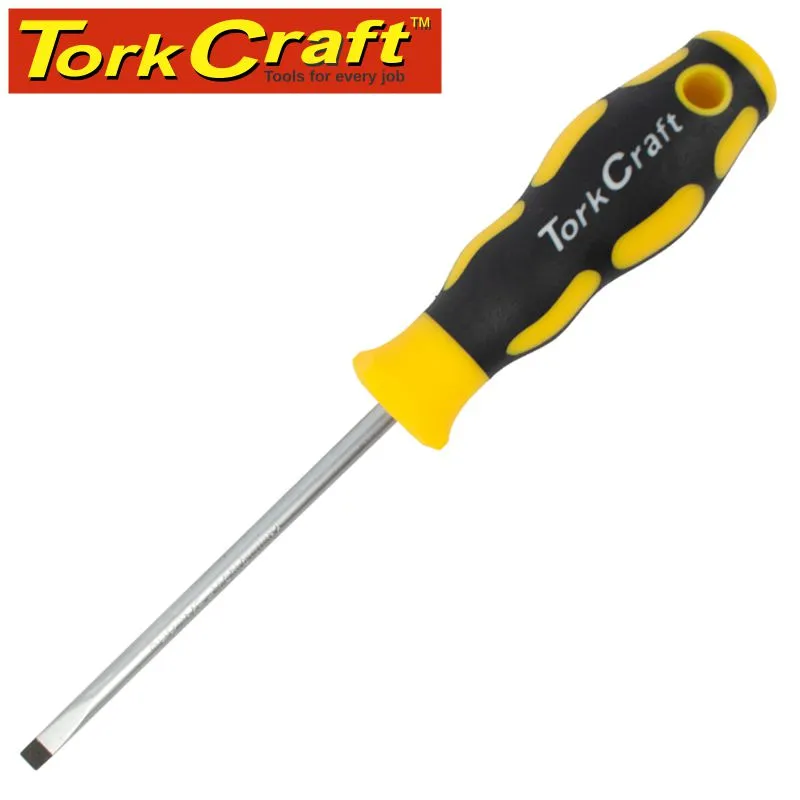 TORK CRAFT SCREWDRIVER SLOTTED 5 X 100MM TC16021