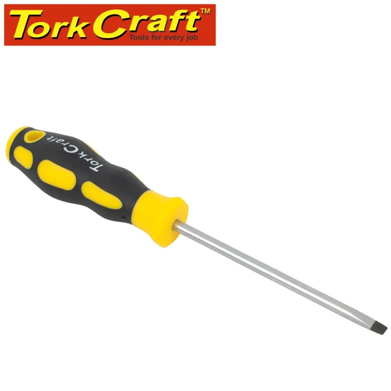 TORK CRAFT SCREWDRIVER SLOTTED 5 X 100MM TC16021