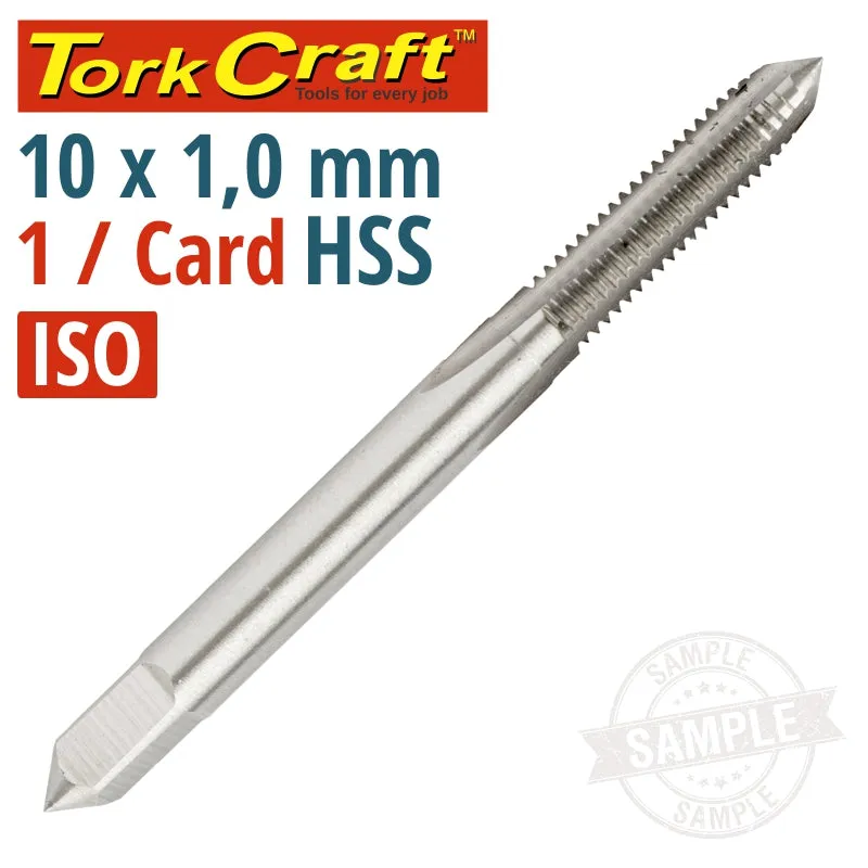 TORK CRAFT TAP HSS 10MM X 1.0 1 PER CARD NR1100-1C