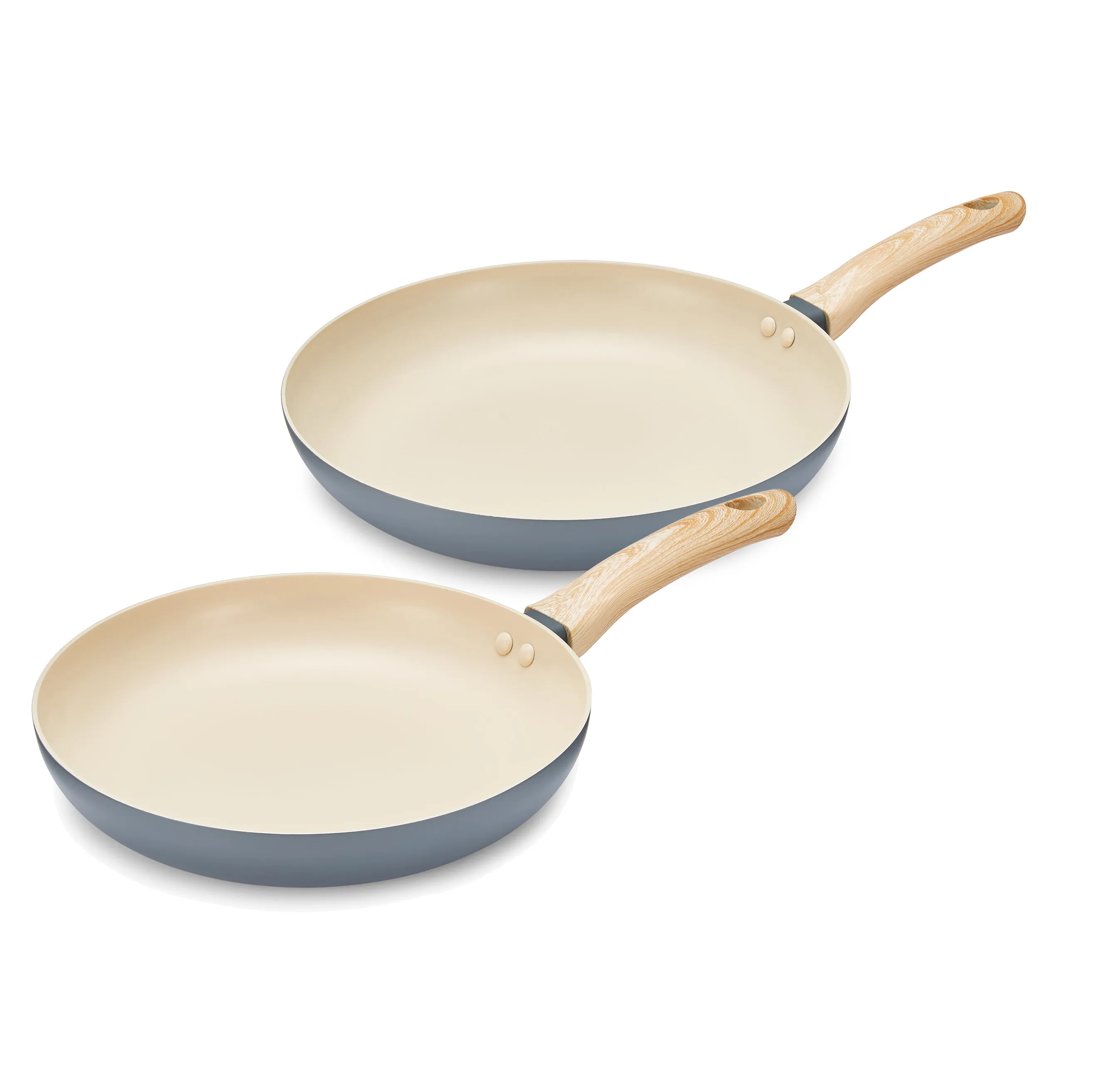 Tower Scandi Fry Pan Set 2 Piece  - Grey