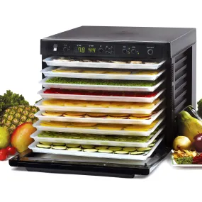 Tribest Sedona SD-P9000 Digitally Controlled Food Dehydrator Large - Black