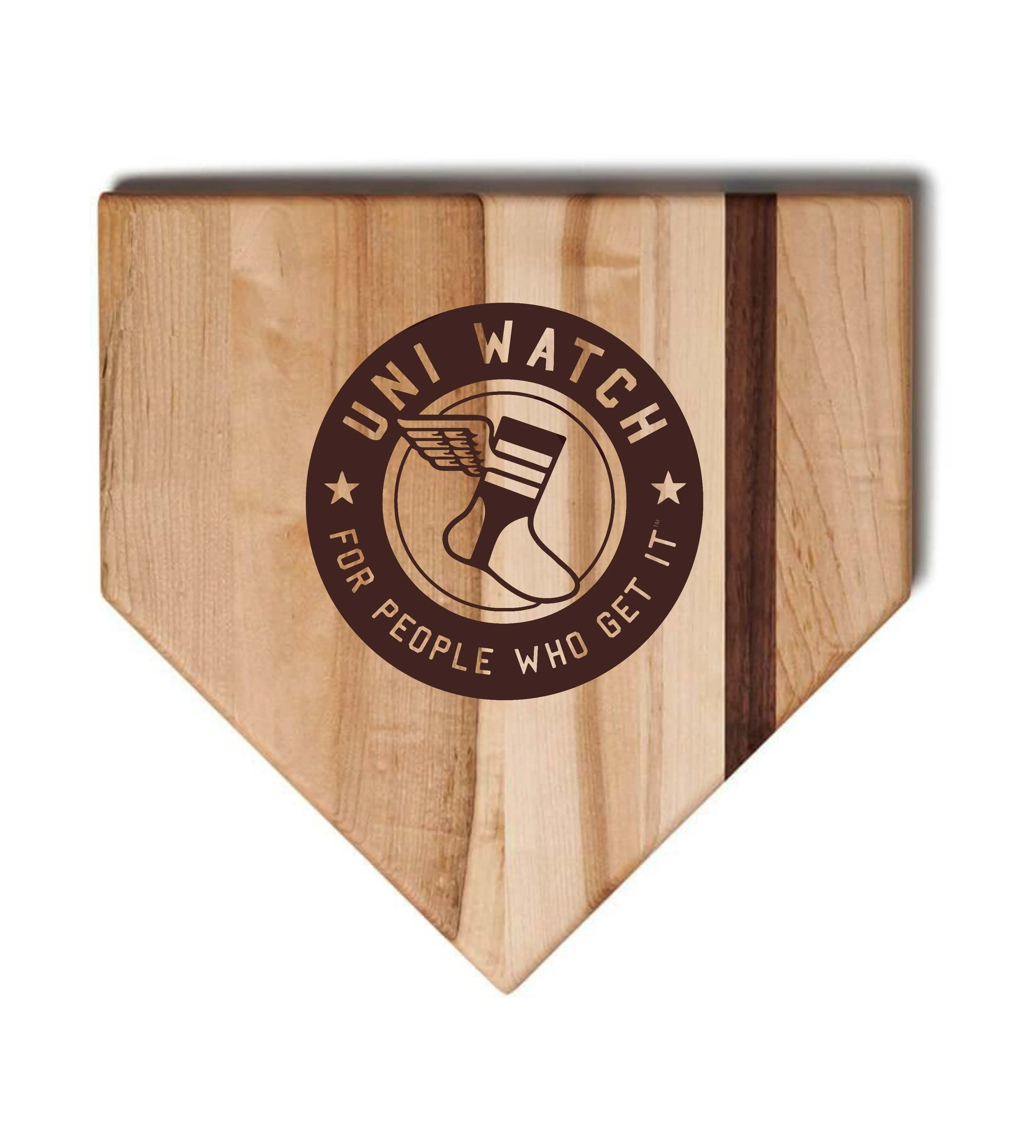 Uni Watch "HOME PLATE" Cutting Board