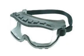 Uvex® by Honeywell Strategy™ Closed Vent Over The Glasses Goggles With Gray Frame, Clear Uvextra™ Anti-Fog Lens And Neoprene Headband