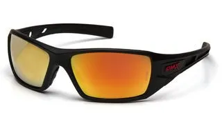 Velar Ice Orange Mirror Lens Safety Glasses