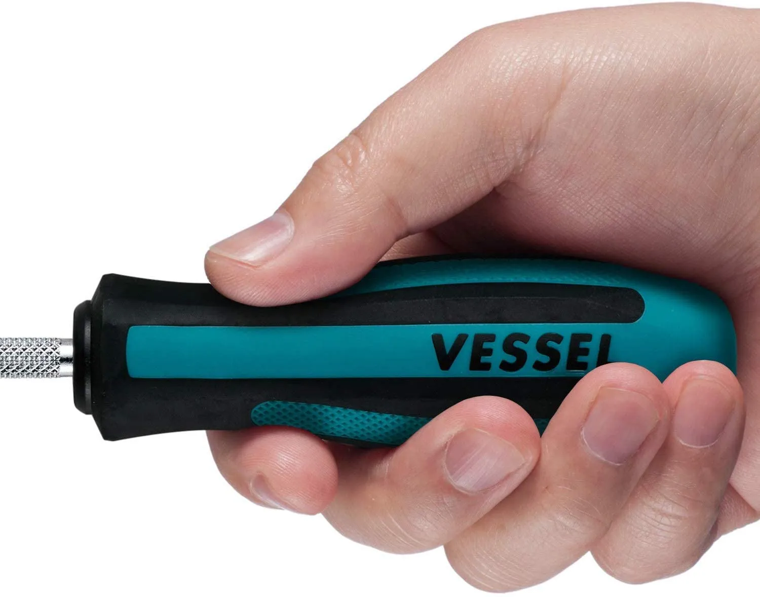 Vessel 900 S6 150 Slotted 6mm x 6" Blade (O.A.L. 10-1/4") Magnetic Megadora Flat Blade Screwdriver