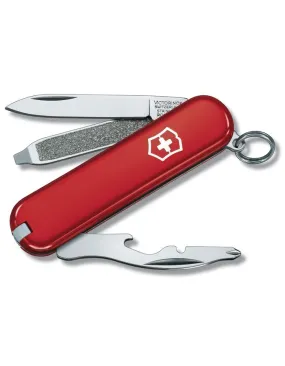 Victorinox Swiss Army Rally Pocket Knife - Red - 9 Tools - 58mm