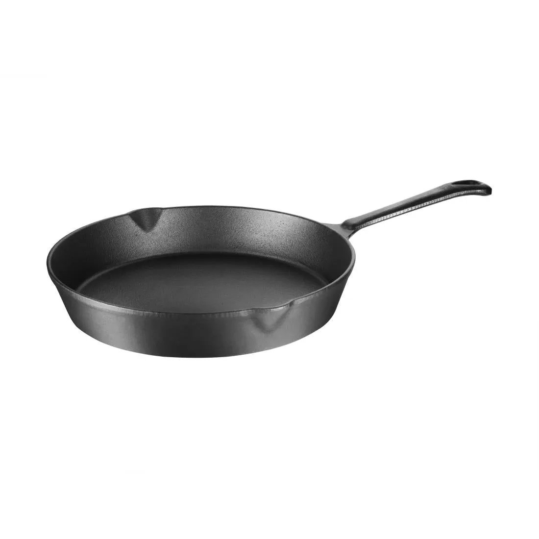 Vogue Round Cast Iron Skillet Pan 255mm