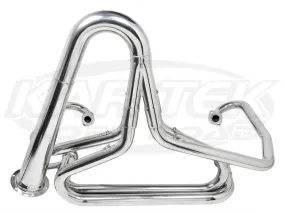 VW Race Headers 1-5/8", Jet Coated