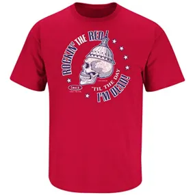 Washington Pro Hockey Apparel | Shop Unlicensed Washington Gear | Rockin' the Red 'Til the Day I'm Dead Shirt